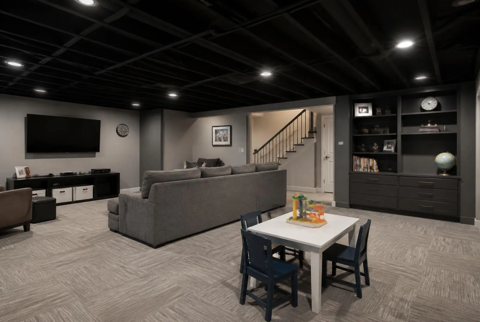 Basement Finishing build 3